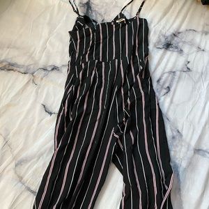 Pinstripe jumpsuit